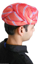 Men safa Traditional Turban Indian Handmade Cotton Blend Fitted Pagri X-Mas - £35.96 GBP