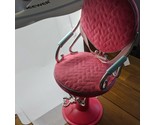 Our Generation Sitting Pretty Salon Chair Hot Pink 18&quot; Doll Beauty Seat - $19.79