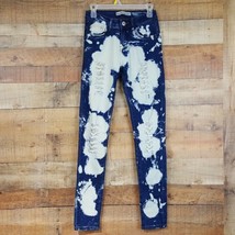Blue Connection Jeggings Jeans Womens Size 0 Blue Stretch Denim TS2  - $14.84