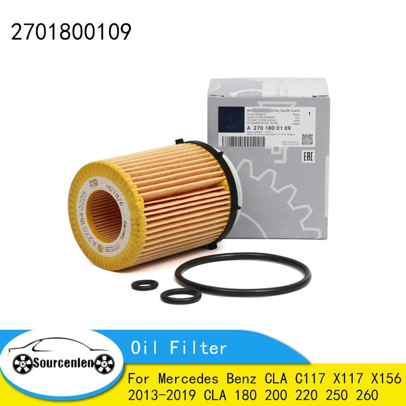 Oil filter for mercedes benz cla c117 x117 x156 2013 2019 cla 180 200 220 250 thumb200