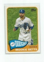 Mookie Betts (Dodgers) 2021 Topps Series 2 1965 Topps Redux Rookie Card #T65-26 - £3.94 GBP
