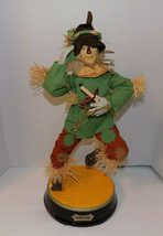 Gemmy Animated Wizard Of Oz Scarecrow 2001 Moves Sings If I Only Had A Brain - £42.14 GBP