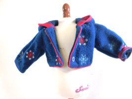 American Girl Doll MOLLY&#39;S Red &amp; Blue Snowflake Skating Jacket Retired - $9.90