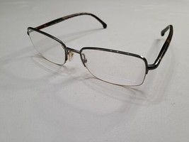 Brooks Brothers BB499 1507 Mens Half Frame Eyeglass Frames Silver Tortoise - $29.58
