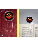 Jurassic World Park Bookmark Sturdy Plastic Two Sided Book Mark - £7.51 GBP