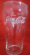 Coca-Cola  Coke Bell Soda Flare Glass Cup Enjoy Coca-Cola 16 oz - £2.71 GBP