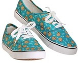 Women&#39;s 6.5 Bioworld Marvel I Am Groot Teal Canvas Shoes - $38.60