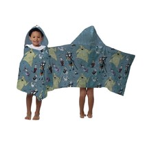Nightmare Before Christmas Character Hooded Minky Fleece Poncho Throw - $364.44 MXN