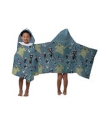 Nightmare Before Christmas Character Hooded Minky Fleece Poncho Throw - $367.03 MXN