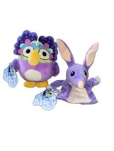 Bluey Friends Chattermax &amp; Bob Bilby Plush Stuffed Animal &amp; Puppet *New - £32.04 GBP