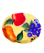 Farmhouse CottageCore Oval Serving Platter | Verdona Model | Fruit Design - £9.42 GBP