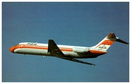 PSA Pacific Southwest Airlines McDonnell Douglas DC 9 32 Airplane Postcard 1983 - £6.97 GBP