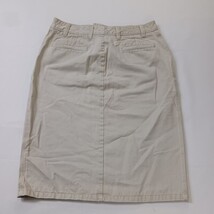 Gap Women's Beige/Khaki Cotton Denim Skirt Size 6 Waist 30" image 11