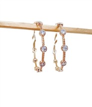 Taylor Shaye women's meghan hoop earrings for women - size One Size - $31.68
