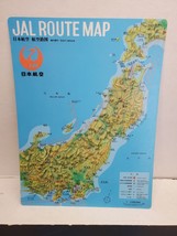 JAL Route Map - Japan - Okinawa - China - Written in Japanese - 8 x 12 Inches - £18.13 GBP