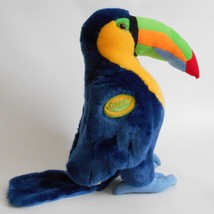 Magnussen Blue Toucan Bird Plush Crayola Logo Stuffed Animal - £21.39 GBP