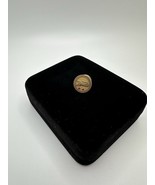 Vintage Transportation Train Railroad Ruby Amtrak 10k GF Pin 1.6cm - €33,01 EUR