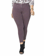 NYDJ Skinny Ankle Women&#39;s Jeans in Pinedrop, Plus, Size 18W/Pinedrop - £44.06 GBP
