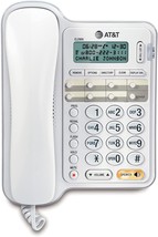 Atandt Cl2909 Corded Telephone, White, With Speakerphone And Caller Id/Call - $39.96