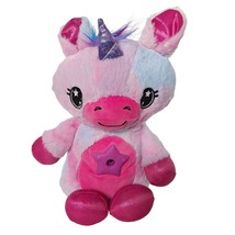 Star Belly Dream Lites Unicorn Night Light Plush Stuffed Animal 14&quot; - £23.37 GBP
