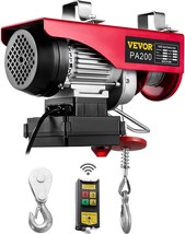 440lbs Electric Hoist With Wireless Remote Control &amp; Single/Double Slings - £170.83 GBP