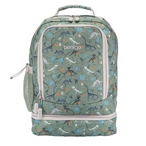 Kids 2-In-1 Backpack &amp; Insulated Lunch Bag (Dino Fossils) - $61.74