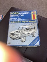 Ford Ranger &amp; Bronco 2 Haynes Auto Repair Manual 1983 Thru 1989 2WD-4WD 36070 - £5.01 GBP