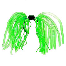 LED Noodle Headband Flashing Dreads - Large Green LED Beaded Braids - $782.35 MXN
