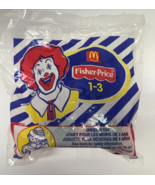 2005  Fisher Price McDonalds Happy Meal Under 3 Toy - Monkey Driving Car - $4.95