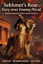 ⚔️ SEKMET’S ROAR OF FURY SPELL CRUSH ENEMIES BLOCK RIVALS DEFEAT FOE ️ - $53.99