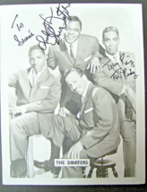 THE DRIFTERS:(MOTOWN CLASSIC GROUPS) ORIGINAL AUTOGRAPH SIGN PHOTO (CLAS... - $395.99