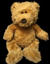 Animal Alley Vintage Toys R Us 2000 Golden Brown Teddy Bear 24&quot; Plush -RARE - £77.84 GBP