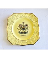 1940&#39;s Royal Winton Grimwades England Dominion of Canada Plate 9&quot; Square - $25.79 CAD