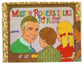 VINTAGE Mr. Rogers Talks to Kids Paperback Book Fred Rogers Neighborhood PBS - £15.81 GBP