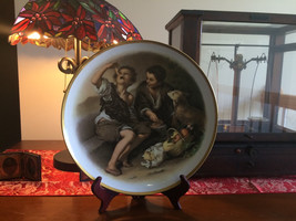 Bavaria Germany Hutschenreuther Large Cabinet Plate charger After a 18c ... - $145.00