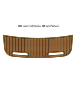2000 Mastercraft Maristar 210 Swim Platform Mat Boat EVA Teak Deck Floor... - $384.32 CAD