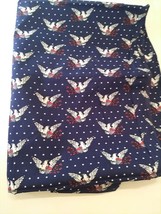 vintage floral eagle fabric 2.5 Yards. - £18.54 GBP