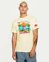 Nike Sportswear LA Beach T-Shirt. Coconut Milk. Men&#39;s Size: Small (Adult... - £31.28 GBP