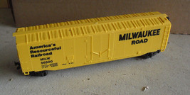 Vintage 1980s HO Scale Bachmann Milwaukee Road MILW 56500 Box Car - £13.45 GBP