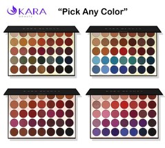 Kara Pro 35 Color Shadow Eyeshadow Matte Shimmer Palette &quot;Pick Any Color&quot; - £15.75 GBP