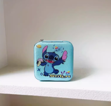 necklace ring jewelry box PU leather convenient cute finishing storage box - £23.38 GBP