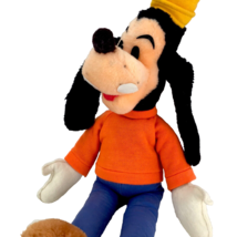Vintage Walt Disney Characters Goofy Plush Stuffed Animal USA - £31.96 GBP