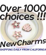 Floating Locket Charms for your Necklace or Bracelet BIG SELECTION = Gre... - $3.88 CAD