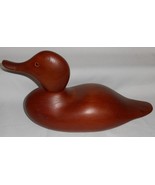 Hand Tooled CALIFORNIA REDWOOD Duck Decoy MADE IN BURLINGAME, CALIFORNA - $1,111.78 MXN