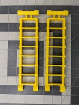 Fisher Price Rescue Heroes Yellow Ladders Lot for Firetruck 8.5 Inch Long - $19.95