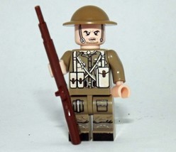 Ktoys Building British WW2 Army Soldier F Minifigure US Toys - $7.78