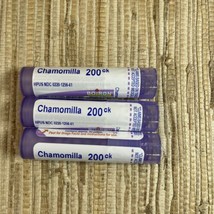 Boiron Chamomilla 200ck, 80 Pellets Per Tube (3 Tubes) - £11.82 GBP