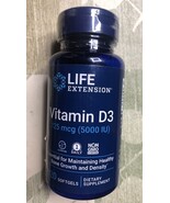 Life Extension Vitamin D3 125 mcg 5000 IU 120 softgels 09/2026 - €11,99 EUR