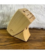 Chicago Cutlery Seven Slot Wooden Wood Knife Block - $42.04 CAD