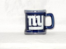 New York Giants 2oz Sculpted Mini Mug Shot Glass NFL - £4.71 GBP
